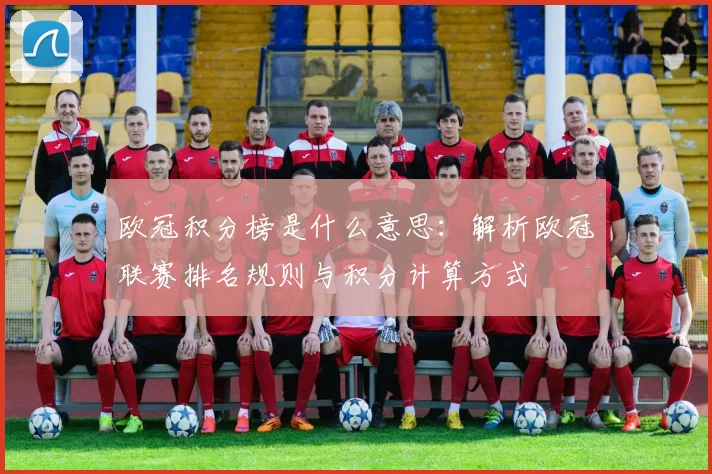 欧冠积分榜是什么意思:解析欧冠联赛排名规则与积分计算方式